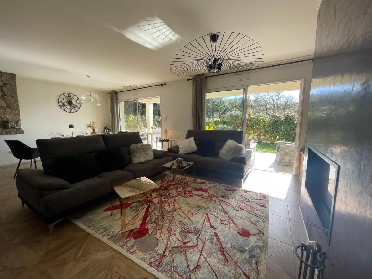 Cauro Magnifique Villa Recente Entre Mer Et Montagne Situee Entre Ajaccio Et Porticcio מראה חיצוני תמונה